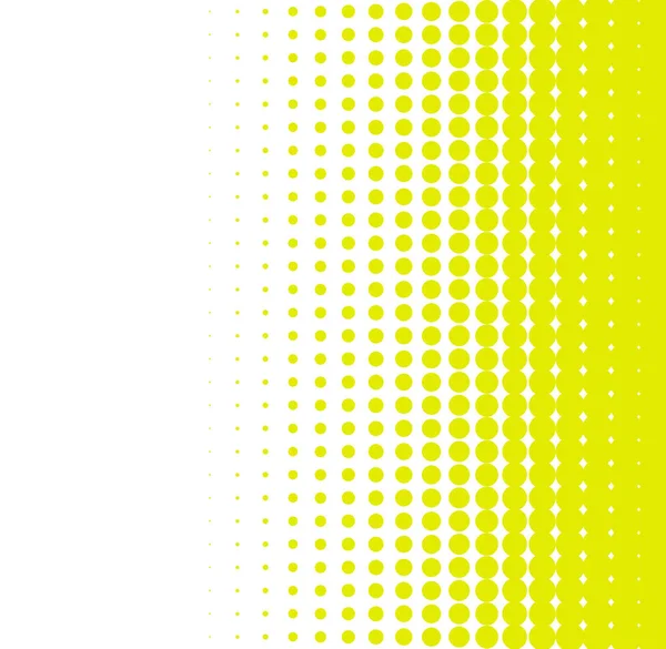 Přechod Tečkované Pozadí Banner Šablona Zelená Žlutá Bílá — Stock fotografie
