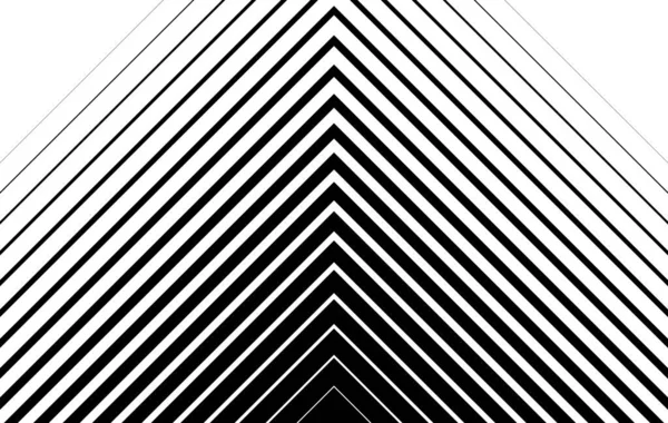 Modèle Fond Rayures Noir Blanc Avec Perspective Géométrique Diagonale — Photo