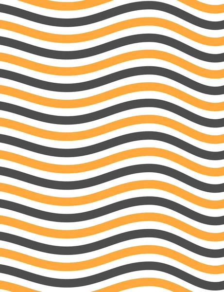 Orange Black White Wave Pattern Background — Stock Photo, Image