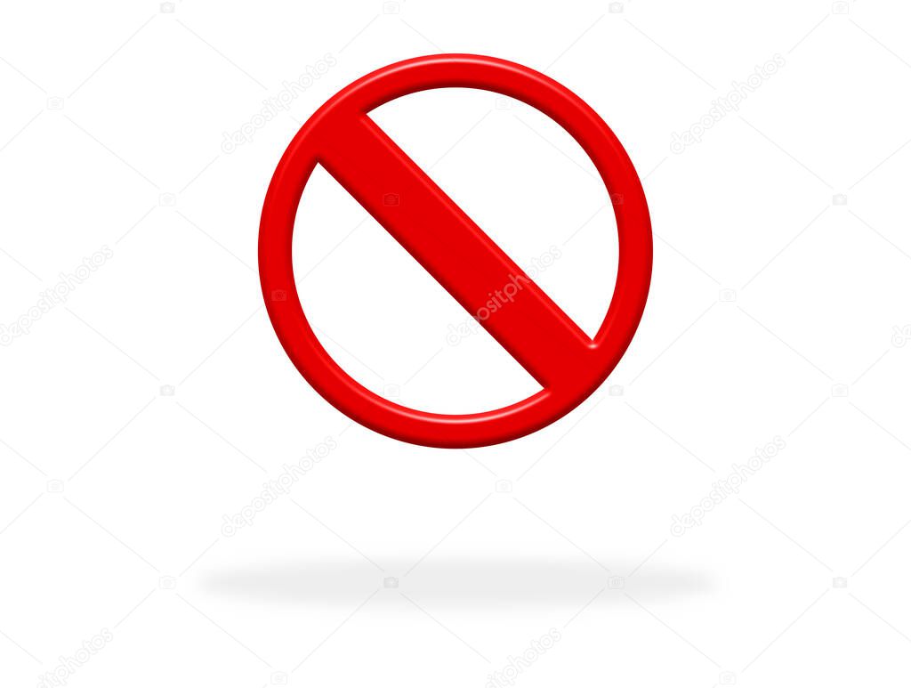 Restricted, Forbidden or Failure icon 