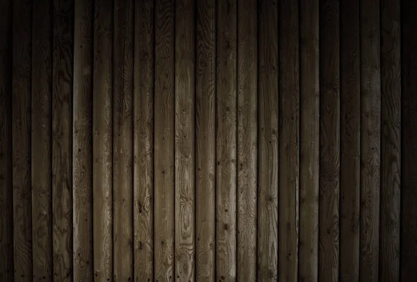Dark Brown Wooden Boards Texture — Stock Photo, Image