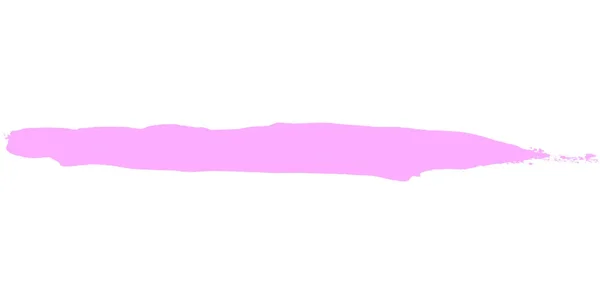 パステルカラーのピンクの筆線 — ストック写真