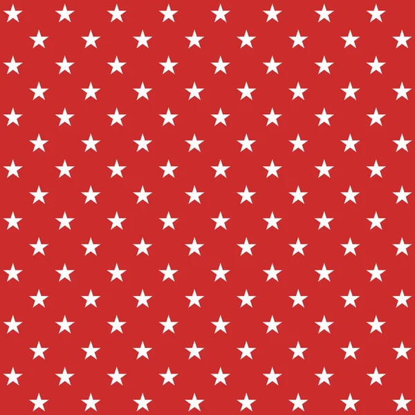 Seamless Red Background Texture Stars Christmas — Stock Photo, Image