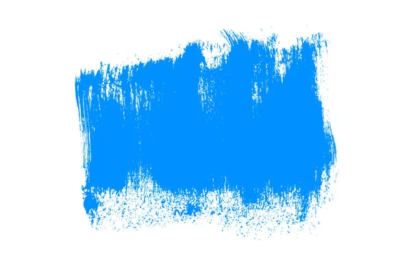 Zeer Vuile Blauwe Schets Van Hand Getekende Borstel Textuur — Stockfoto