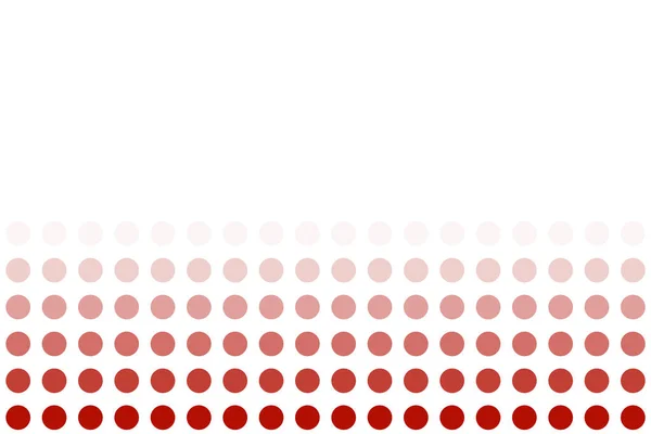 Λευκό Φόντο Διαβαθμίσεις Κόκκινες Κουκίδες — Φωτογραφία Αρχείου