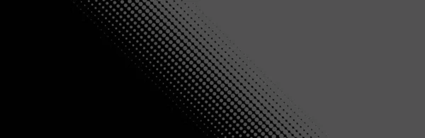 Layout Banner Template Black Grey Stripe Gradient Diagonal Dots — Stock Photo, Image