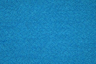 Mavi turkuaz renkli yumuşak pamuk dokusu - Havlu veya halının arka planı