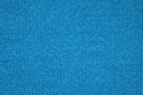 Tekstur Katun Lembut Dengan Warna Pirus Biru Latar Belakang Handuk — Stok Foto