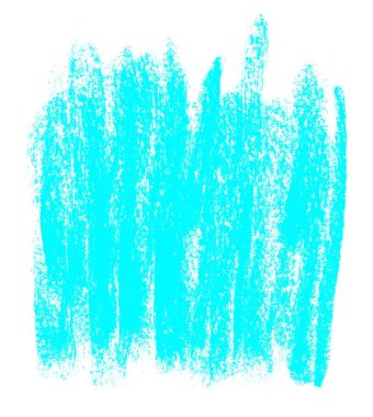 Mavi kirli el boyalı kalem çizgileri