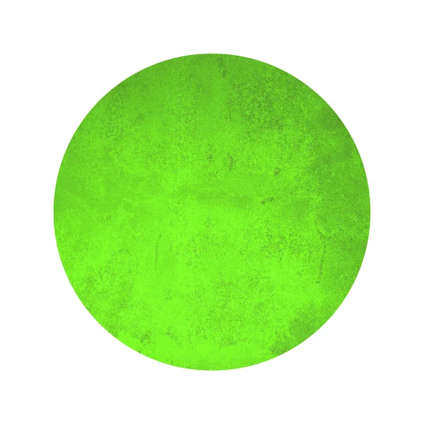 Green Circle Old Dirty Grunge Texture — Stock Photo, Image