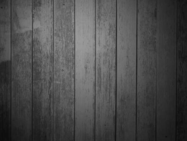 灰色黑色木板的黑色旧木墙 — 图库照片