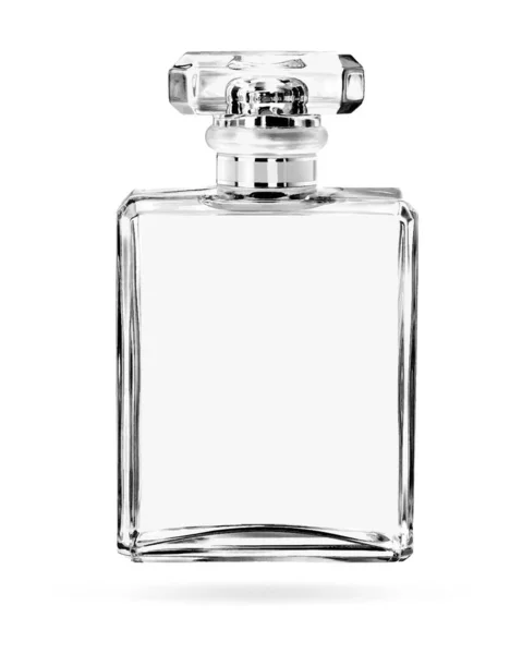 Bouteille Parfum Bouteille Verre Pour Parfum Parfumerie Illustration Vectorielle Réaliste — Image vectorielle