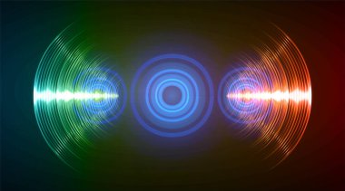 Geometrik şekil ve çizgilerle soyut geleceksel arkaplan