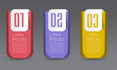 modern metin kutusu şablonu, pankart bilgileri