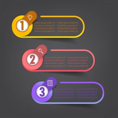 modern metin kutusu şablonu, pankart bilgileri