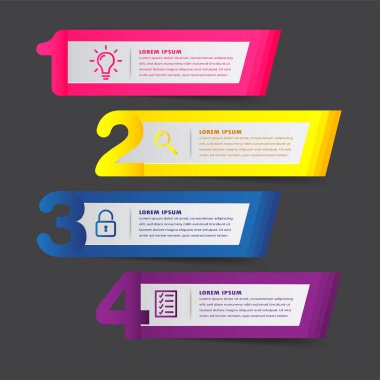 modern metin kutusu şablonu, pankart bilgileri