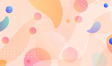 Renkli gradyan ile soyut arkaplan