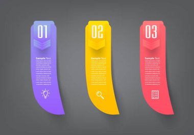 modern metin kutusu şablonu, pankart bilgileri