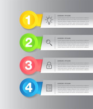 Boş konuşma baloncukları seti arkaplanı