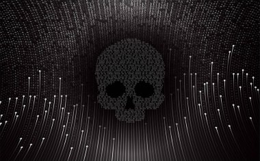 kurukafa siber devre gelecekteki teknoloji konsepti