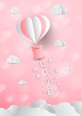 Sevgililer Günü konsept vektör illüstrasyonunuz kutlu olsun. 