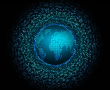 Siber devre gelecekteki teknoloji kavramı