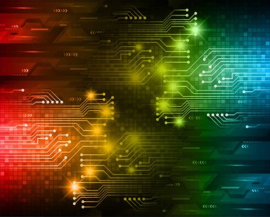 soyut gelecek duvar kağıdı, dijital arkaplan 