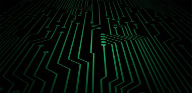 Siber devre gelecekteki teknoloji kavramı