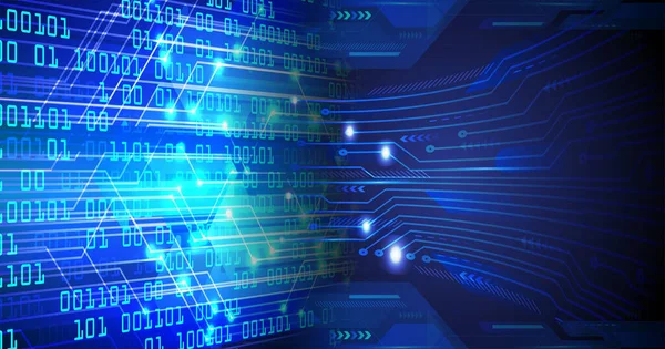 Siber devre gelecekteki teknoloji kavramı