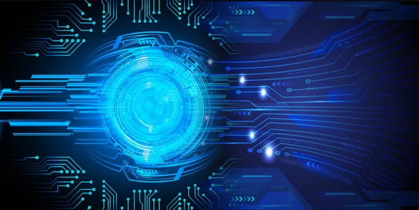 göz siber devre gelecekteki teknoloji konsepti