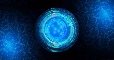 Siber devre, gelecekteki teknoloji konsepti 