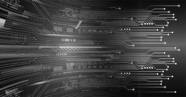 cyber circuit, future technology concept 