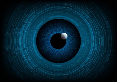 Siber devre, gelecekteki teknoloji konsepti 