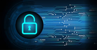 Siber devre, gelecekteki teknoloji konsepti 