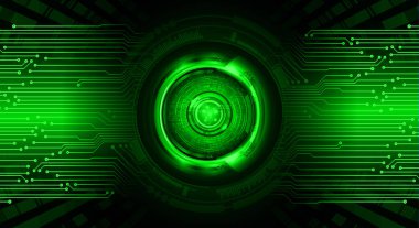 Siber devre, gelecekteki teknoloji konsepti 