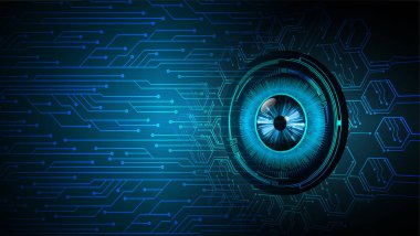 Siber devre gelecekteki teknoloji kavramı