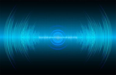Parlak dijital eşitleyici şablonu, vektör tasarımı
