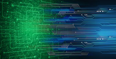 cyber future technology concept background