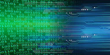 cyber future technology concept background