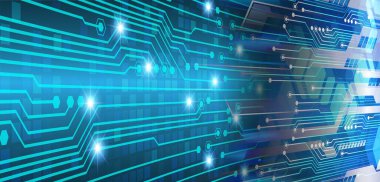 Siber gelecek teknolojisi kavramı