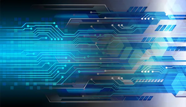 Cyber Future Technologie Concept Arrière Plan — Image vectorielle