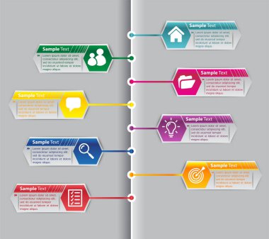 modern metin kutusu şablonu, pankart bilgileri