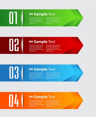 modern metin kutusu şablonu, pankart bilgileri