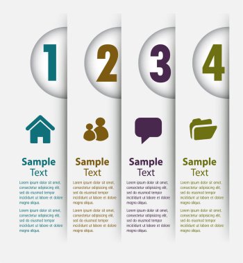 modern metin kutusu şablonu, pankart bilgileri