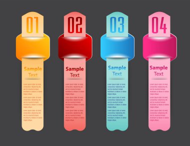 modern metin kutusu şablonu, pankart bilgileri