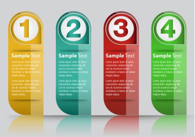 modern metin kutusu şablonu, pankart bilgileri