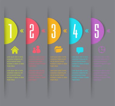 modern metin kutusu şablonu, pankart bilgileri