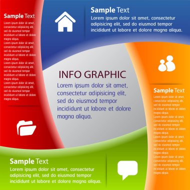 modern metin kutusu şablonu, pankart bilgileri