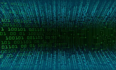 cyber future technology concept background