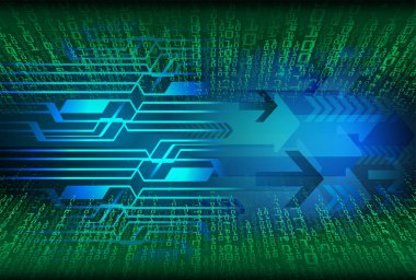 Siber gelecek teknolojisi kavramı